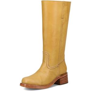 imageFrye Campus 14L Iconic Tall Boots for Women Crafted from Signature Montana Leather with Genuine Stitch Welt Construction and Stacked Leather HeelBanana  Wide Calf