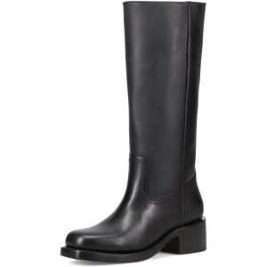 imageFrye Campus 14L Iconic Tall Boots for Women Crafted from Signature Montana Leather with Genuine Stitch Welt Construction and Stacked Leather HeelBlack  Greasy Leather