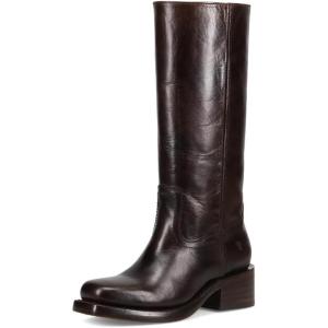 imageFrye Campus 14L Iconic Tall Boots for Women Crafted from Signature Montana Leather with Genuine Stitch Welt Construction and Stacked Leather HeelBourbon  Mont Blanc Leather