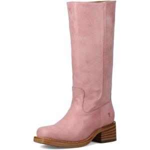 imageFrye Campus 14L Iconic Tall Boots for Women Crafted from Signature Montana Leather with Genuine Stitch Welt Construction and Stacked Leather HeelPink  Hardrock Leather