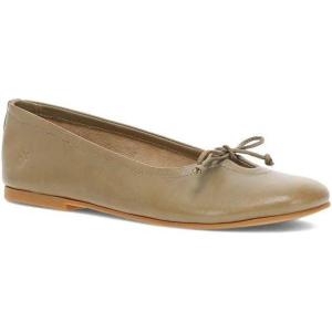 imageFrye Emma Ballet Womens FlatShoes  Classic Leather SlipOn Design Comfortable Everyday Wear Elegant and Versatile StyleEucalyptus  Stafford Leather