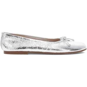 imageFrye Emma Ballet Womens FlatShoes  Classic Leather SlipOn Design Comfortable Everyday Wear Elegant and Versatile StyleSilver