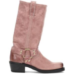 imageFrye Harness 12R Boots for Women  11  Italian Leather Durable Rubber Outsole with Genuine Stitch Welt Construction and Nickel ampamp Brass HardwareWoodrose