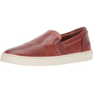 imageFrye Ivy SlipOn Shoes for Women Featuring Soft Leather with Thick Rubber Outsole Removable Molded Footbed and Padded Collar and VampCognac