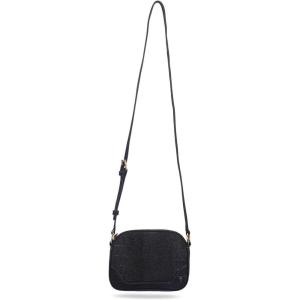 imageFrye Melissa Camera BagSueded Black Crocodile