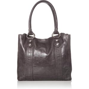 imageFrye Melissa Tote Bag Large Handbag with Strap ampamp Pockets Stylish ampamp Spacious DesignCarbon