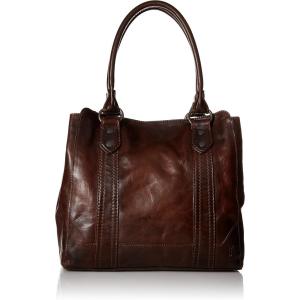 imageFrye Melissa Tote Bag Large Handbag with Strap ampamp Pockets Stylish ampamp Spacious DesignDark Brown