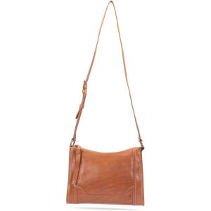 imageFrye Melissa Zip Crossbody Bag Stylish Handbag with Adjustable Strap ampamp PocketsBurnt Terracotta