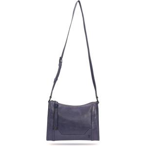 imageFrye Melissa Zip Crossbody Bag Stylish Handbag with Adjustable Strap ampamp PocketsEggplant