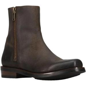 imageFrye Mens Conway Zip BootsChocolate