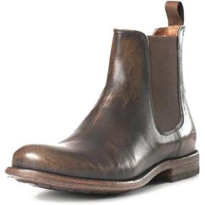 imageFrye Tyler Chelsea Boots for Men Designed with Flexible Blake Construction and Elasticated Side Panels Comfort Footbed and Full Leather Lining  6 Shaft HeightDark Brown  Wildcat