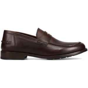 imageFrye Tyler Flex Penny Mens LoafersShoes  Premium Leather Comfortable Fit Versatile Style Durable Soles Casual to FormalWhiskey  Paramount Scotchgrain