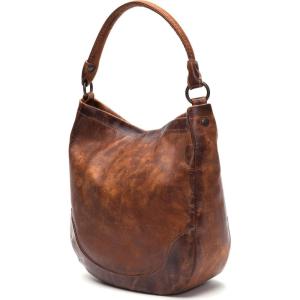 imageFrye Womens Melissa Hobo Handbag Stylish Bag with Adjustable Strap ampamp PocketsCognac