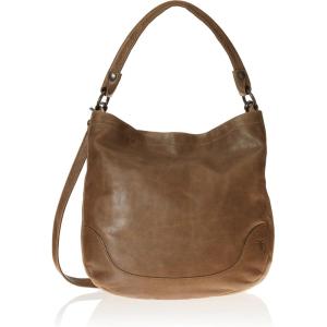 imageFrye Womens Melissa Hobo Handbag Stylish Bag with Adjustable Strap ampamp PocketsKhaki