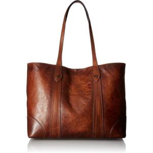 imageFrye Womens Melissa Shopper Tote Bag Stylist Large Handbag with Adjustable Strap ampamp PocketsCognac