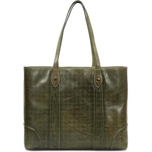 imageFrye Womens Melissa Shopper Tote Bag Stylist Large Handbag with Adjustable Strap ampamp PocketsMarsh