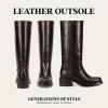 imageFrye Campus 14L Iconic Tall Boots for Women Crafted from Signature Montana Leather with Goodyear Welt Construction and Stacked Leather Heel  13 Shaft HeightBourbon  Mont Blanc Leather