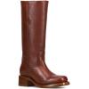 imageFrye Campus 14L Iconic Tall Boots for Women Crafted from Signature Montana Leather with Goodyear Welt Construction and Stacked Leather Heel  13 Shaft HeightGarnet  Riviera