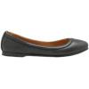 imageFrye Carson Ballet Flats for Women  Premium Tumbled Leather Lining Leather Outsole  38quot HeelBlack  Cabra Crust Veg