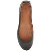 imageFrye Carson Ballet Flats for Women  Premium Tumbled Leather Lining Leather Outsole  38quot HeelBlack  Cabra Crust Veg