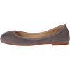 imageFrye Carson Ballet Flats for Women  Premium Tumbled Leather Lining Leather Outsole  38quot HeelCharcoal Soft Nubuck