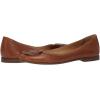 imageFrye Carson Ballet Flats for Women  Premium Tumbled Leather Lining Leather Outsole  38quot HeelCinnamon