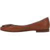 imageFrye Carson Ballet Flats for Women  Premium Tumbled Leather Lining Leather Outsole  38quot HeelCinnamon