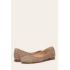 imageFrye Carson Ballet Flats for Women  Premium Tumbled Leather Lining Leather Outsole  38quot HeelClay  41012