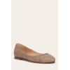 imageFrye Carson Ballet Flats for Women  Premium Tumbled Leather Lining Leather Outsole  38quot HeelClay  41012