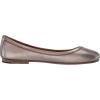 imageFrye Carson Ballet Flats for Women  Premium Tumbled Leather Lining Leather Outsole  38quot HeelGolden Silver
