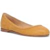 imageFrye Carson Ballet Flats for Women  Premium Tumbled Leather Lining Leather Outsole  38quot HeelMarigold  Oyster Leather