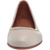 imageFrye Carson Ballet Flats for Women  Premium Tumbled Leather Lining Leather Outsole  38quot HeelOff White Painted Suede