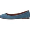 imageFrye Carson Ballet Flats for Women  Premium Tumbled Leather Lining Leather Outsole  38quot HeelSea Blue