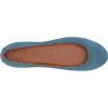 imageFrye Carson Ballet Flats for Women  Premium Tumbled Leather Lining Leather Outsole  38quot HeelSea Blue