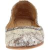 imageFrye Carson Ballet Flats for Women  Premium Tumbled Leather Lining Leather Outsole  38quot HeelSilverMulti