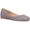 imageFrye Carson Ballet Flats for Women  Premium Tumbled Leather Lining Leather Outsole  38quot HeelSteel Blue  Oyster Leather