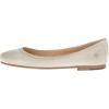 imageFrye Carson Ballet Flats for Women  Premium Tumbled Leather Lining Leather Outsole  38quot HeelStone72121