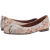imageFrye Carson Ballet Flats for Women  Premium Tumbled Leather Lining Leather Outsole  38quot HeelTan Multi