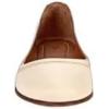 imageFrye Carson Ballet Flats for Women  Premium Tumbled Leather Lining Leather Outsole  38quot HeelWhite  Cabra Crust Veg