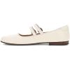imageFrye Carson Multi Mary Jane Womens Flats  Stylish Leather SlipOn Shoes for Everyday Comfort and Versatile FashionEcru  New Extasy Leather