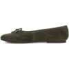 imageFrye Emma Ballet Womens FlatShoes  Classic Leather SlipOn Design Comfortable Everyday Wear Elegant and Versatile StyleDark Olive