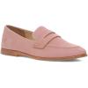 imageFrye Faith Loafer Womens Leather SlipOn Shoes  Classic Comfort ampamp Style for Everyday WearWoodrose  Goat Nubuck Leather