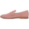 imageFrye Faith Loafer Womens Leather SlipOn Shoes  Classic Comfort ampamp Style for Everyday WearWoodrose  Goat Nubuck Leather