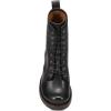 imageFrye Veronica Womens Combat Boots Crafted from HandBurnished Vintage Italian Leather with Genuine StitchDown Welt Construction and Leather Lining  6  Shaft HeightBlack  Flex