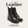 imageFrye Veronica Womens Combat Boots Crafted from HandBurnished Vintage Italian Leather with Genuine StitchDown Welt Construction and Leather Lining  6  Shaft HeightBlack Cubana Leather
