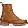 imageFrye Veronica Womens Combat Boots Crafted from HandBurnished Vintage Italian Leather with Genuine StitchDown Welt Construction and Leather Lining  6  Shaft HeightCaramel  Flex
