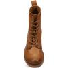 imageFrye Veronica Womens Combat Boots Crafted from HandBurnished Vintage Italian Leather with Genuine StitchDown Welt Construction and Leather Lining  6  Shaft HeightCaramel  Flex