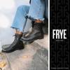 imageFrye Veronica Womens Combat Boots Crafted from HandBurnished Vintage Italian Leather with Genuine StitchDown Welt Construction and Leather Lining  6  Shaft HeightBlack Toga Leather
