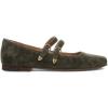Dark Olive - Md Suede Leather