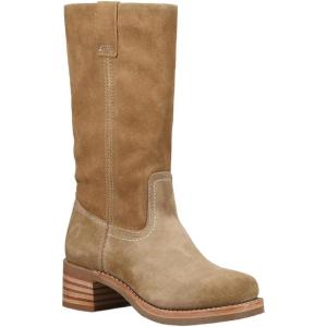 imageFrye Campus 12R Womens Boots  MidCalf Style with Durable Rubber Outsole and Classic Round Toe DesignTan Buck